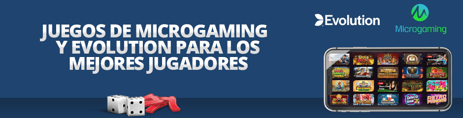 juegos de microgaming y evolución para los mejores jugadores.